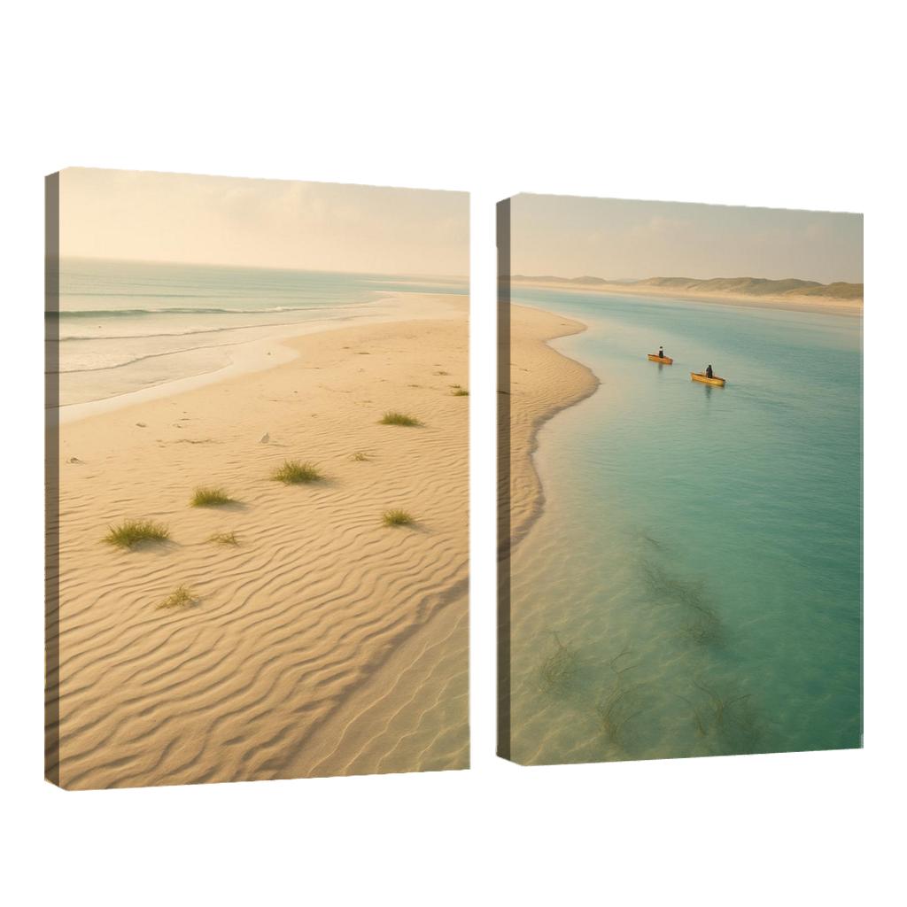 Glass Lagoon Sandbar Drift decor