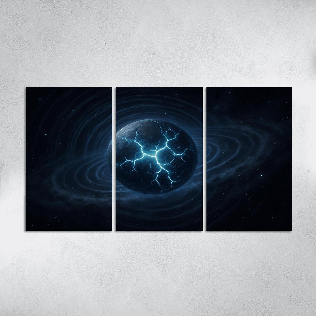Echoes Of A Neutron Star Starquake art trends
