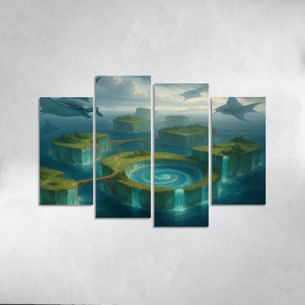 The Tideglass Archipelago wall decor