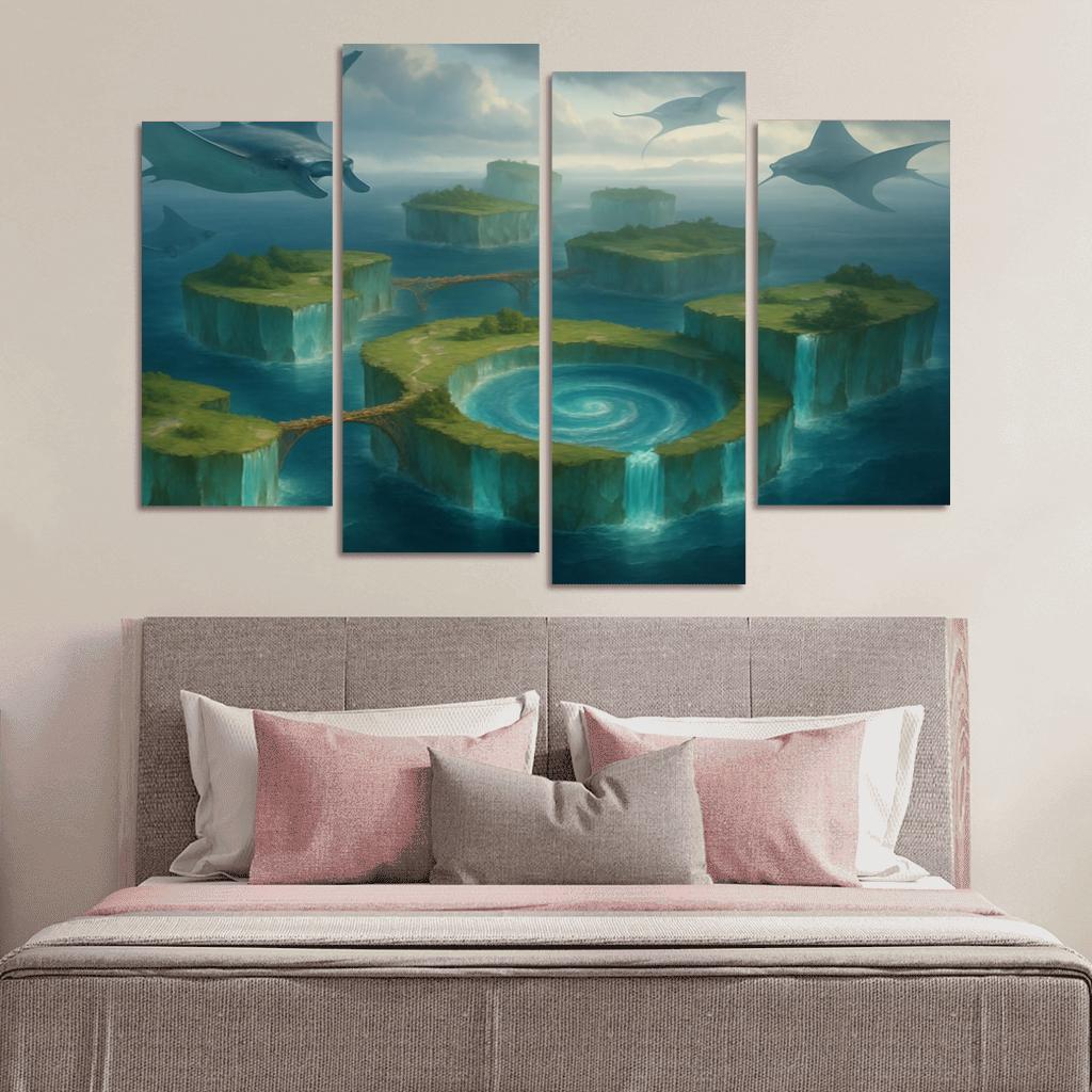 The Tideglass Archipelago wall decor