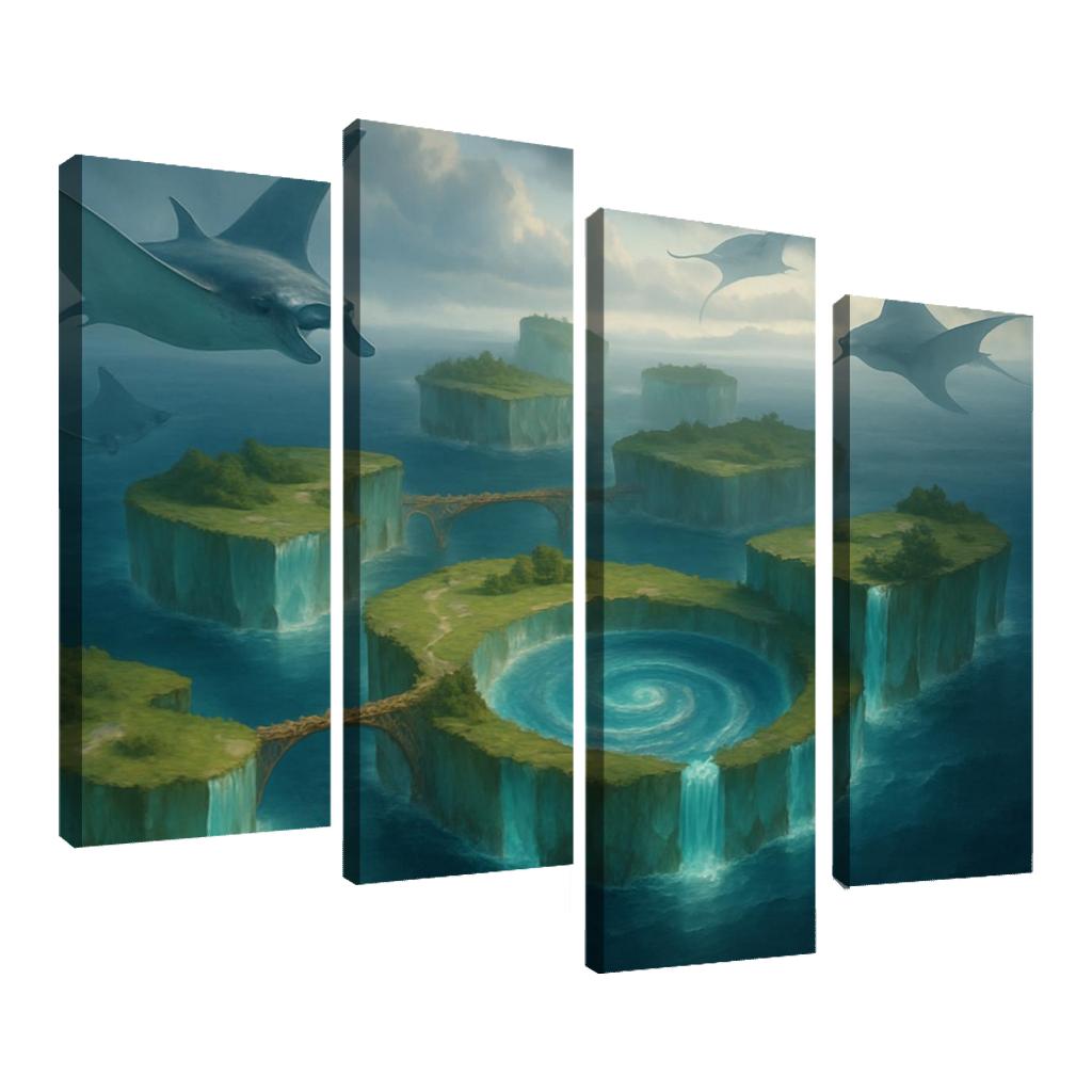 The Tideglass Archipelago wall decor