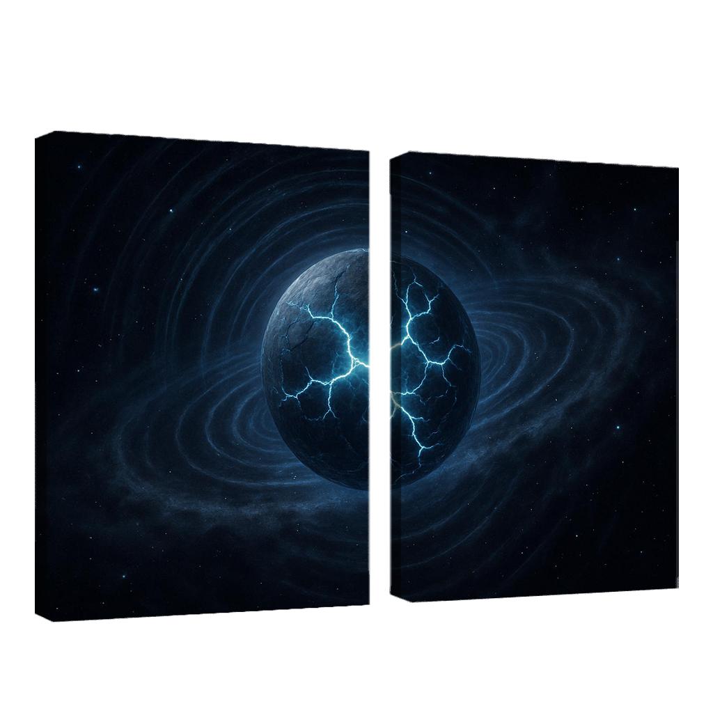 Echoes Of A Neutron Star Starquake art trends