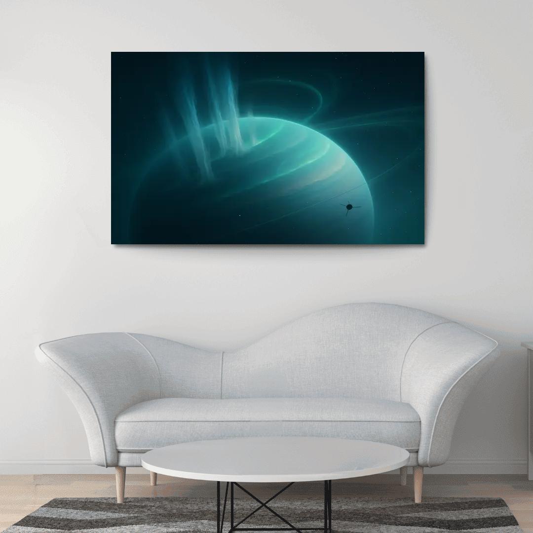 Polar Plumes Of An Ice Giant At Solstice one-piece frames