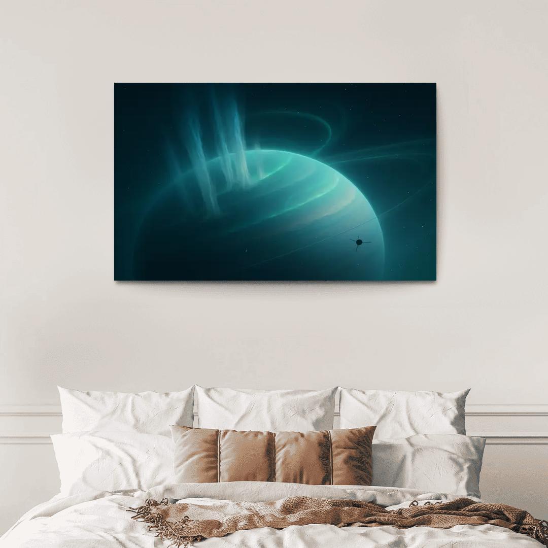 Polar Plumes Of An Ice Giant At Solstice one-piece frames