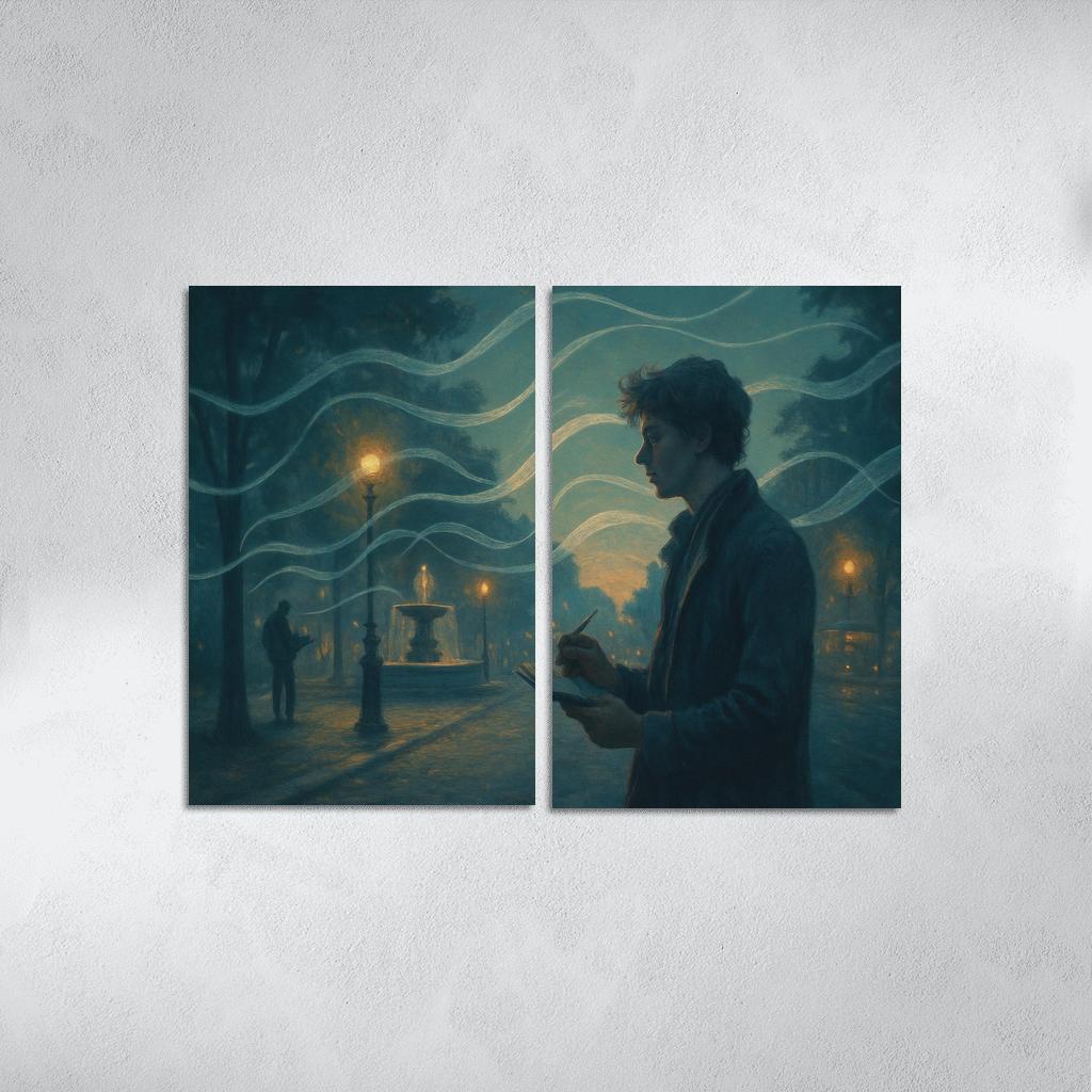 Sound Mapping Walks Build A Personal Atlas Of Everyday Noise abstract paintings frame