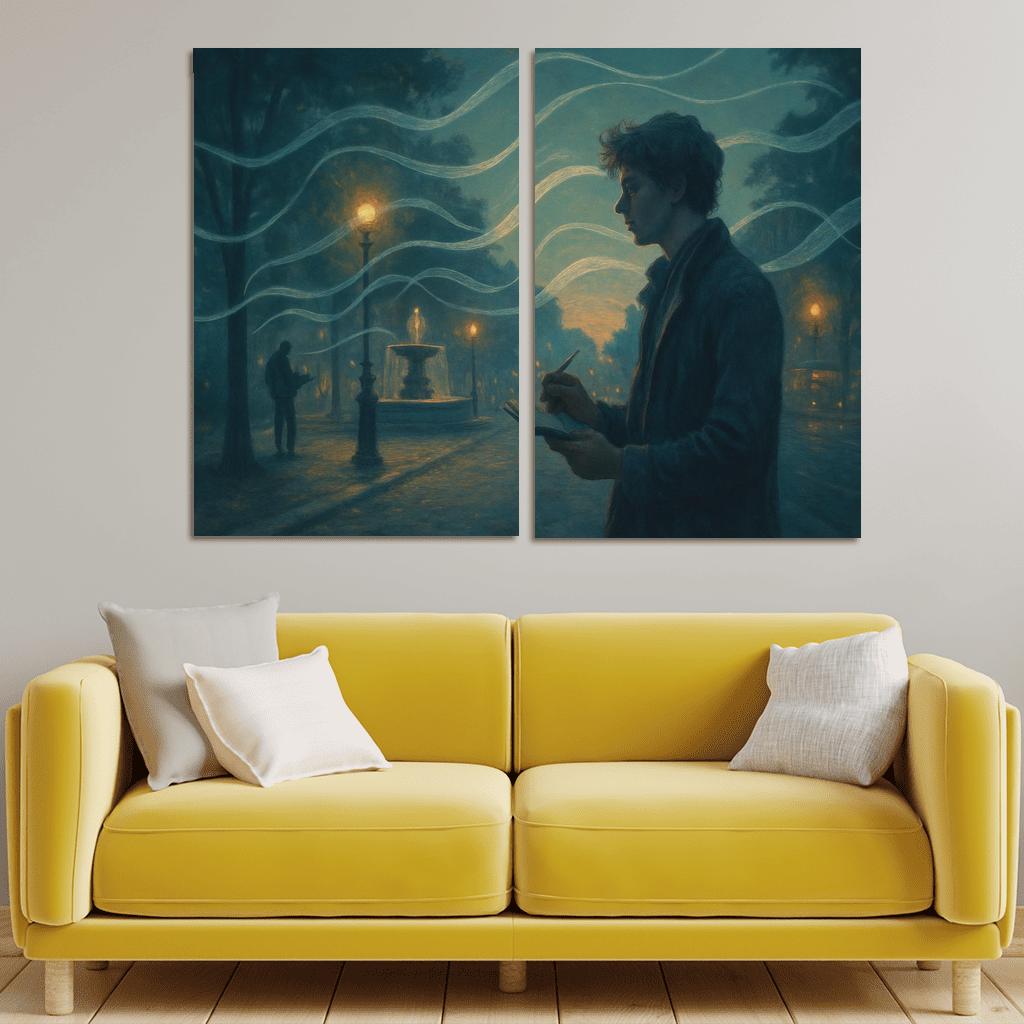 Sound Mapping Walks Build A Personal Atlas Of Everyday Noise abstract paintings frame