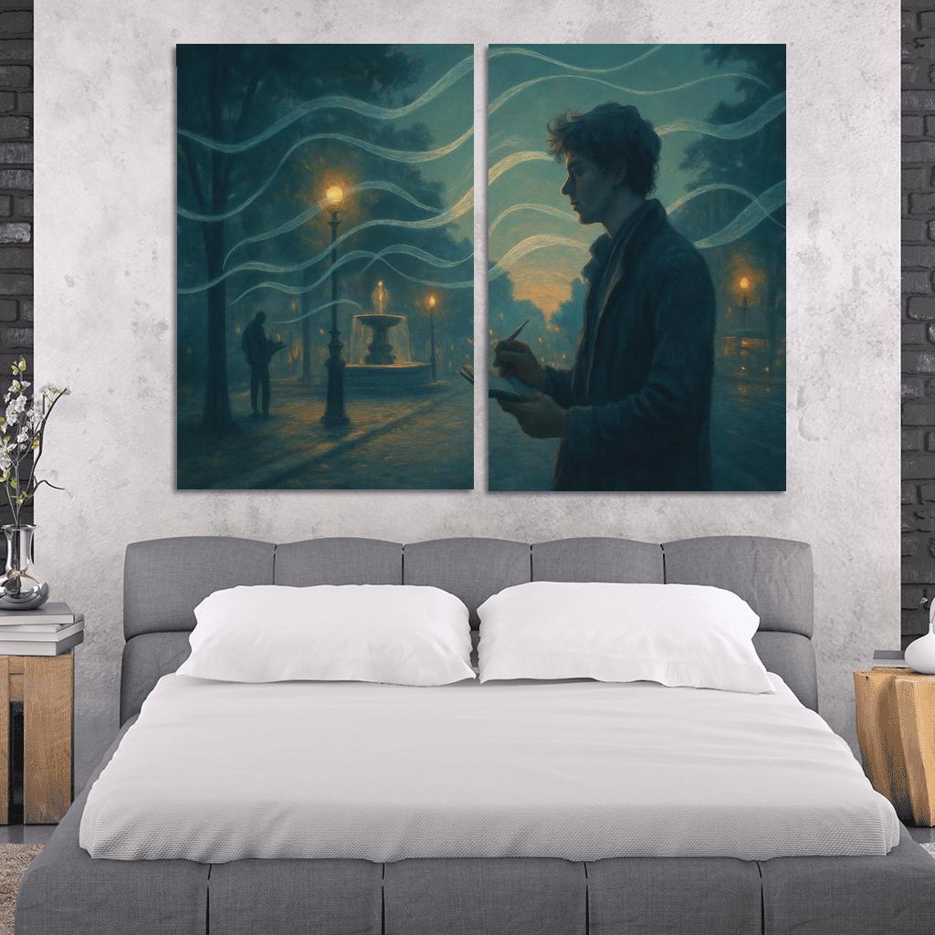 Sound Mapping Walks Build A Personal Atlas Of Everyday Noise abstract paintings frame