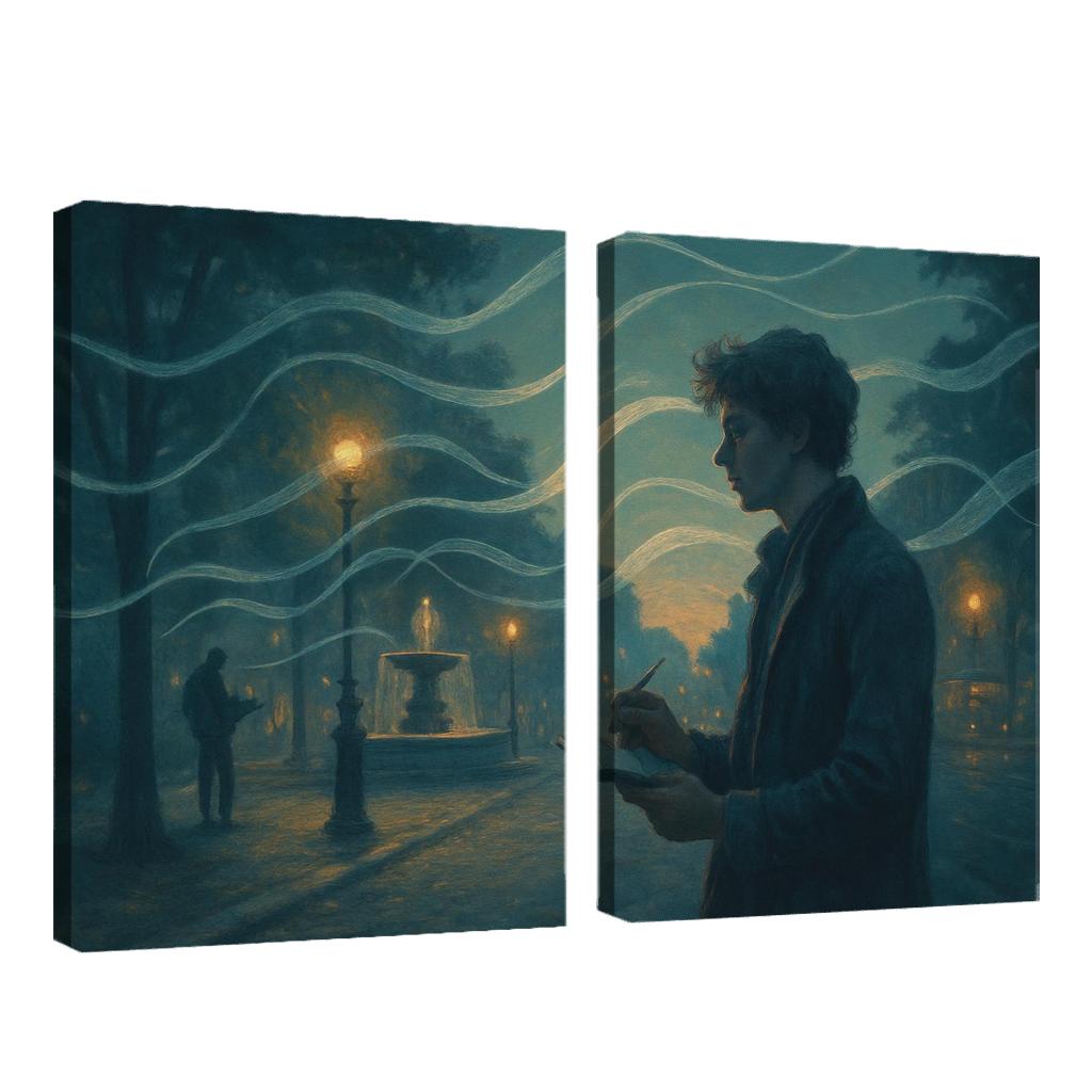 Sound Mapping Walks Build A Personal Atlas Of Everyday Noise abstract paintings frame