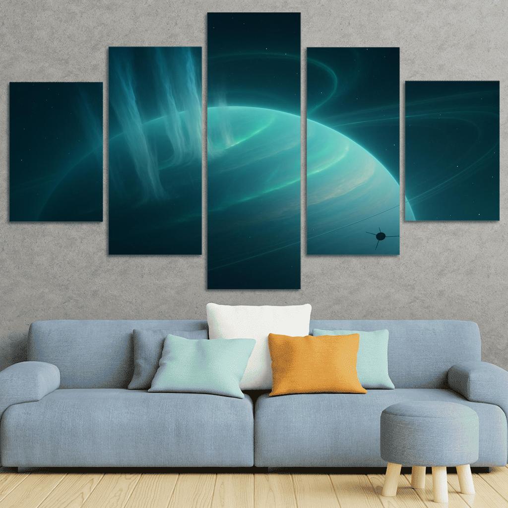 Polar Plumes Of An Ice Giant At Solstice one-piece frames