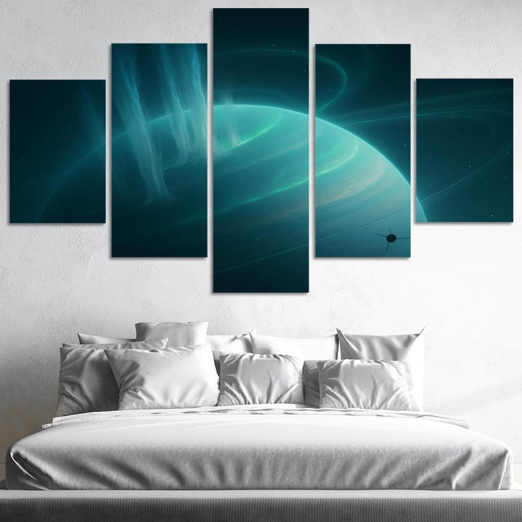 Polar Plumes Of An Ice Giant At Solstice one-piece frames