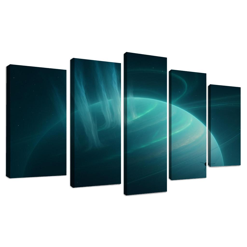 Polar Plumes Of An Ice Giant At Solstice one-piece frames