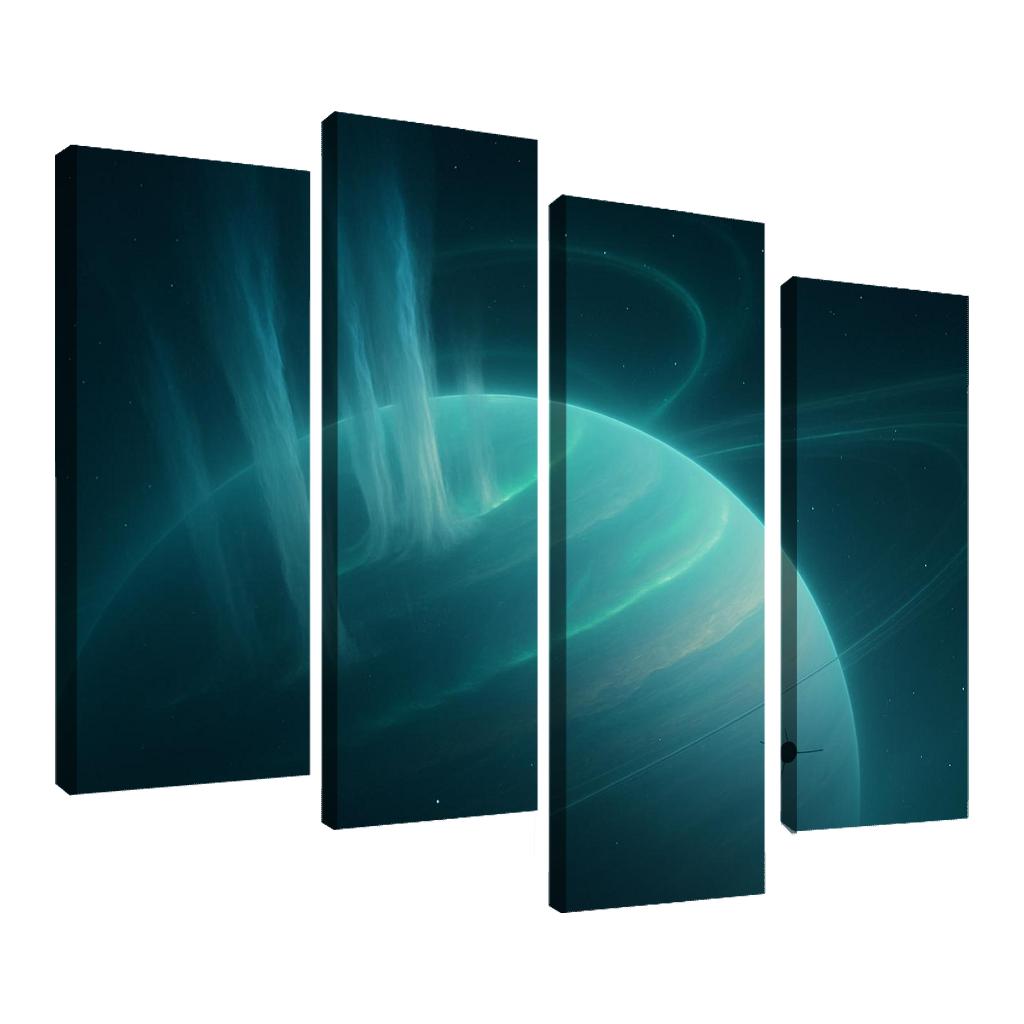 Polar Plumes Of An Ice Giant At Solstice one-piece frames