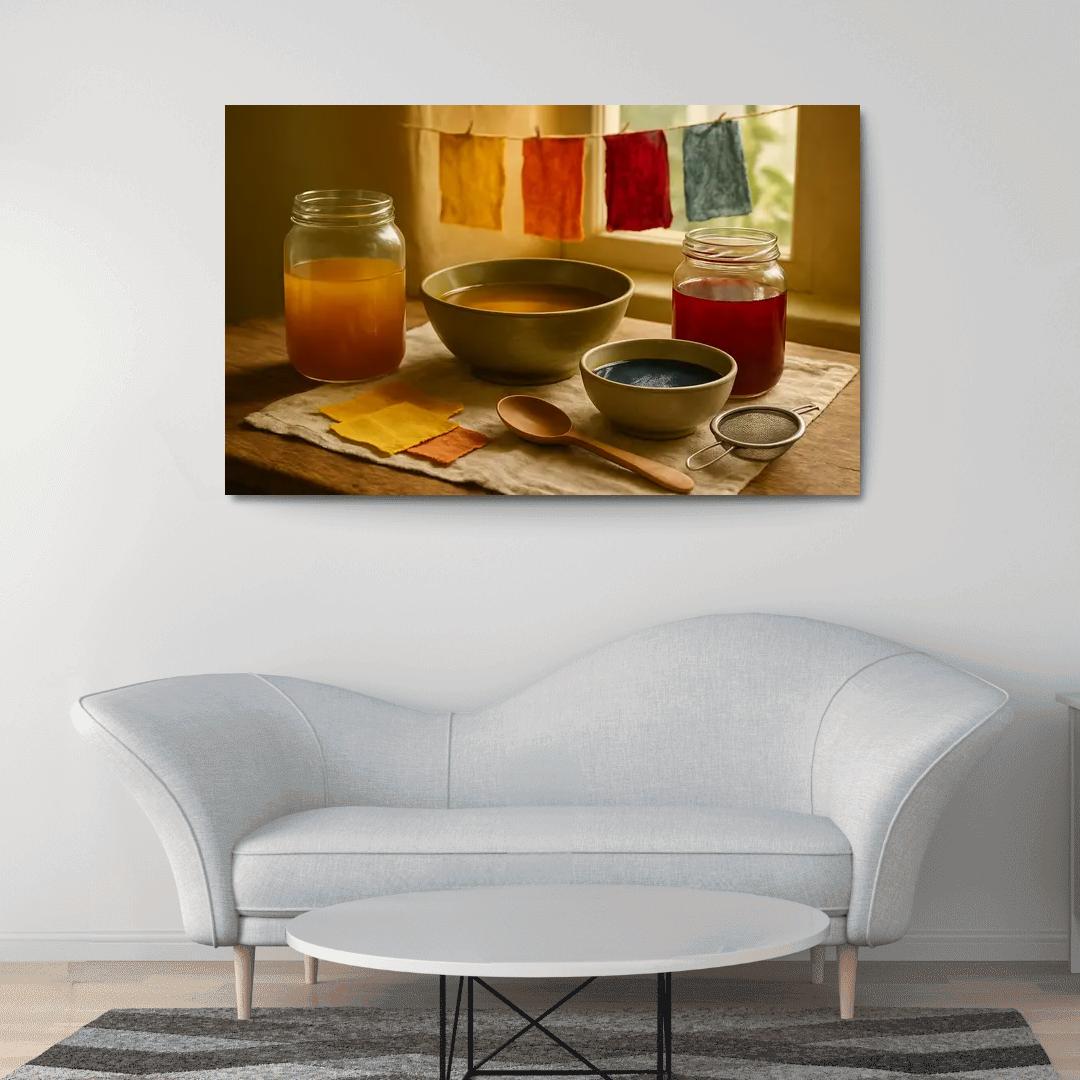 Kitchen Chemistry For Natural Dyes Create A Home Palette From Plants wall decor