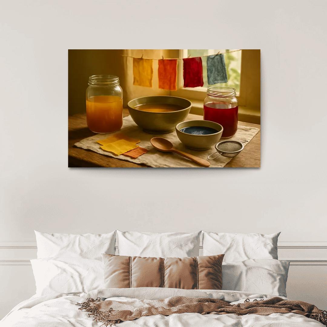 Kitchen Chemistry For Natural Dyes Create A Home Palette From Plants wall decor