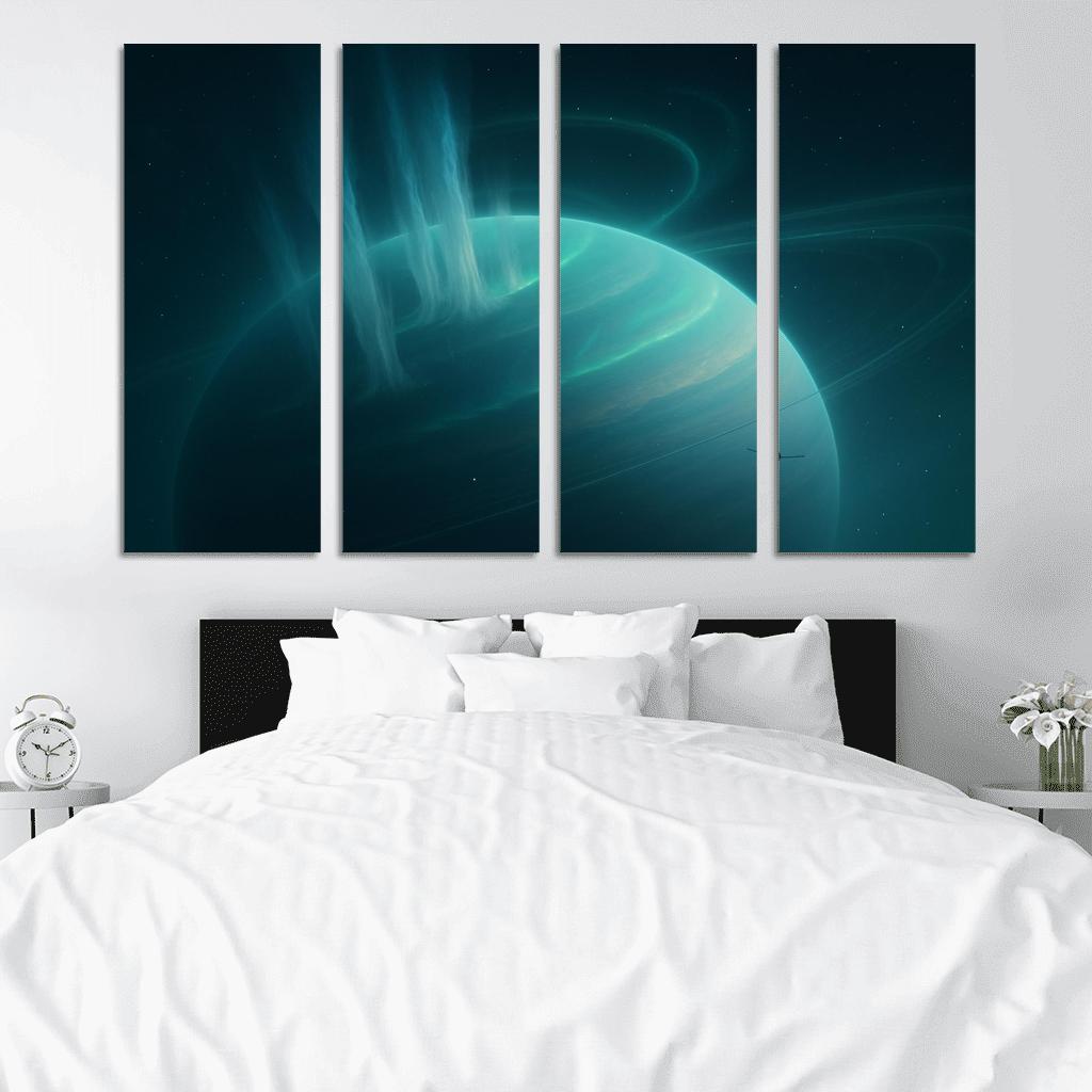 Polar Plumes Of An Ice Giant At Solstice one-piece frames