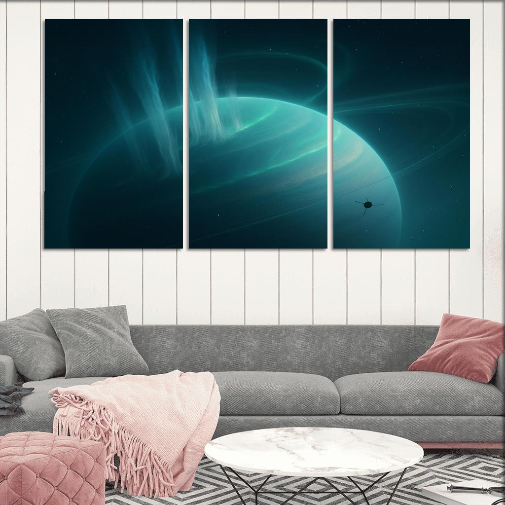 Polar Plumes Of An Ice Giant At Solstice one-piece frames