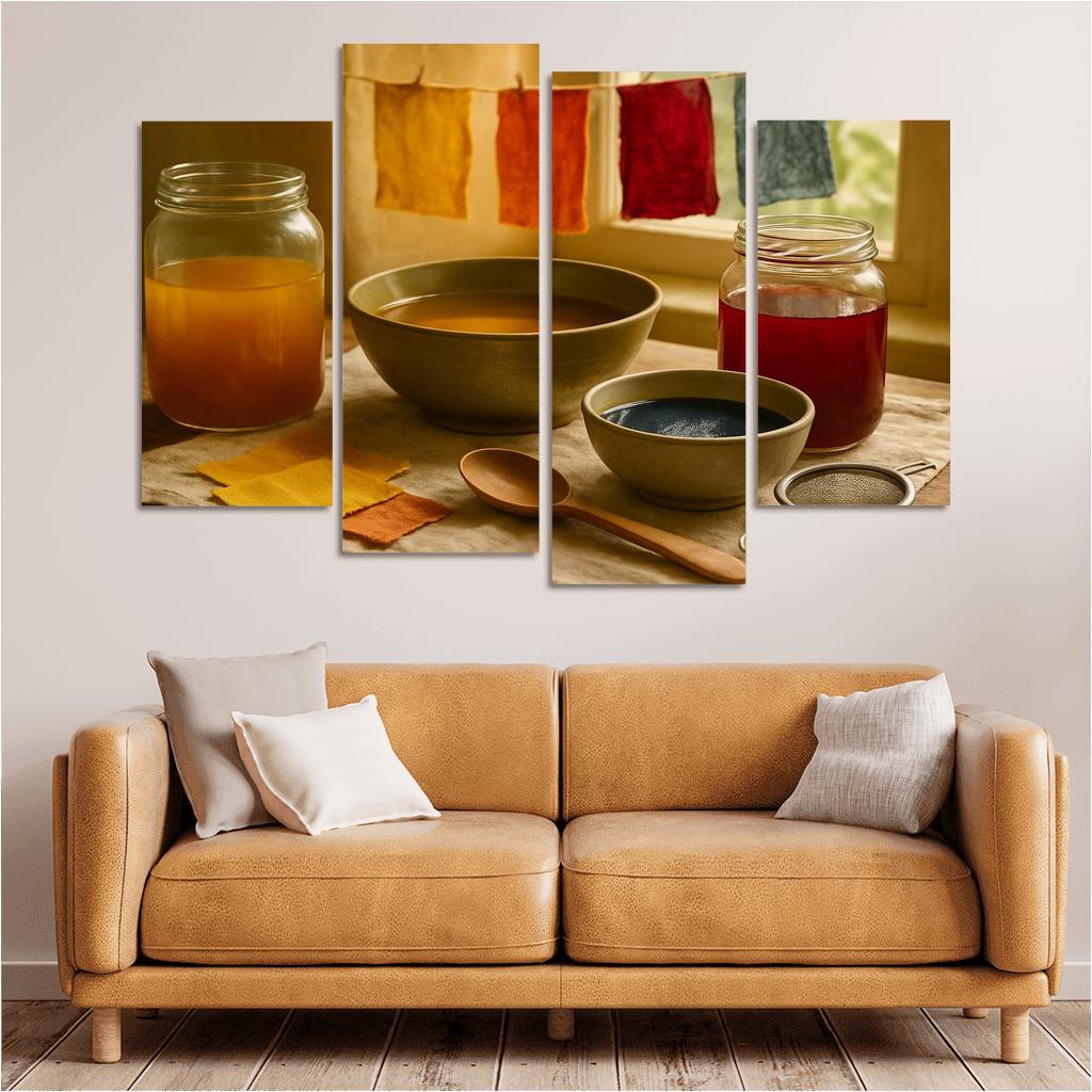 Kitchen Chemistry For Natural Dyes Create A Home Palette From Plants wall decor