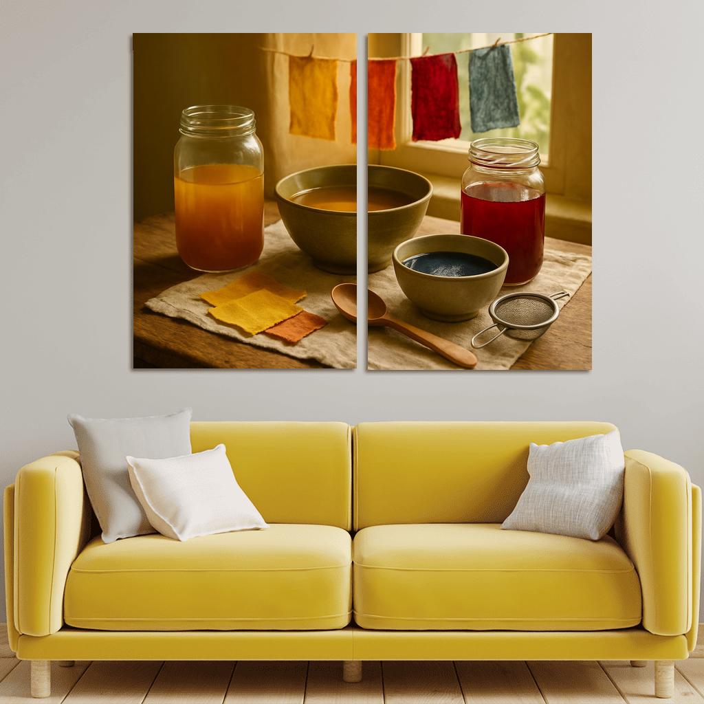 Kitchen Chemistry For Natural Dyes Create A Home Palette From Plants wall decor