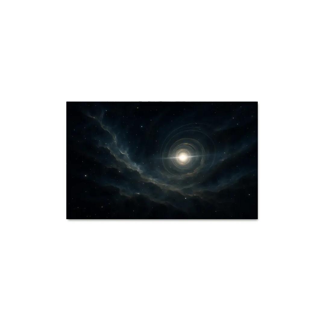 Quasar Light Echoes Through Intergalactic Dust oil paintings frame