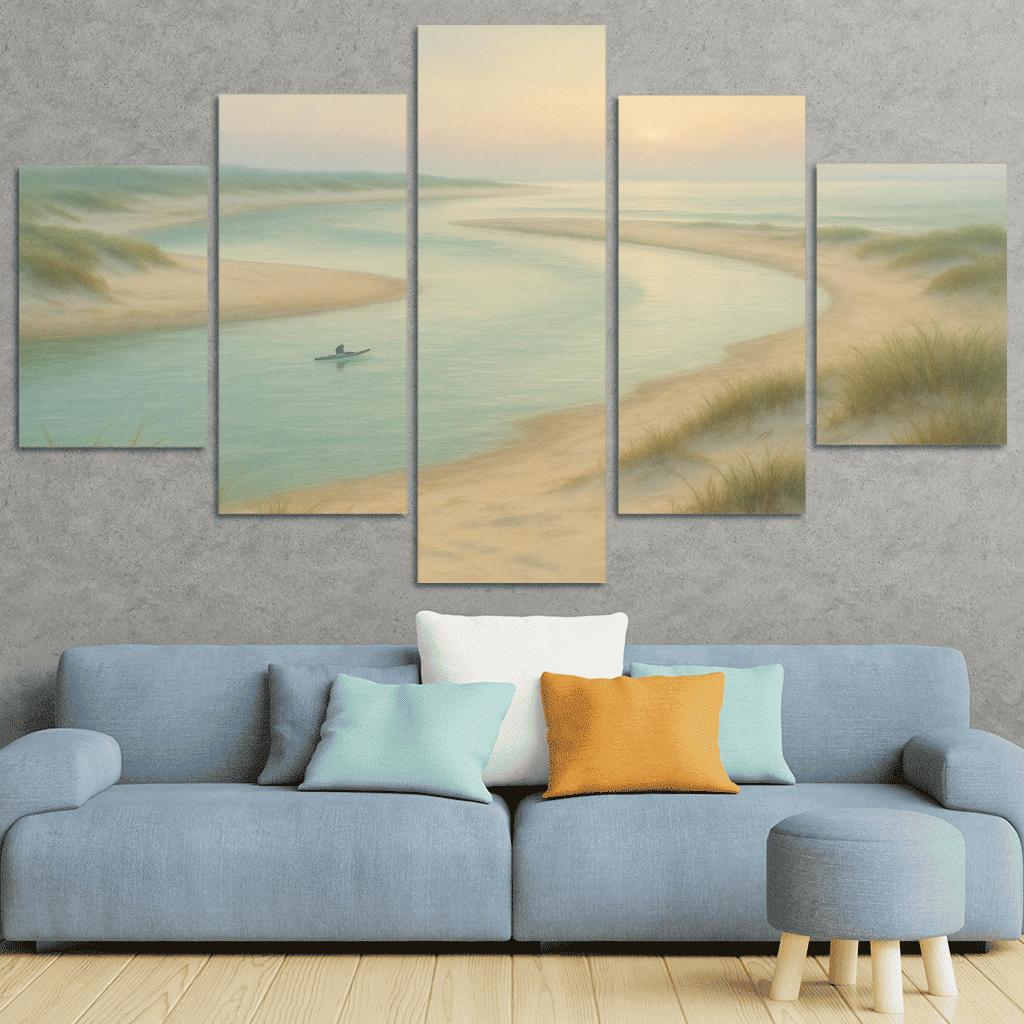 Whispering Dunes Lagoon one-piece frames