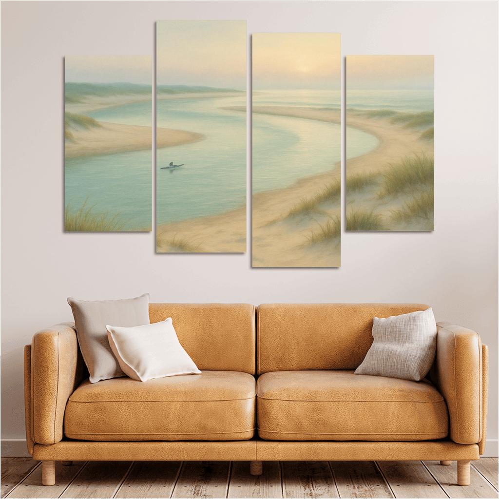Whispering Dunes Lagoon one-piece frames