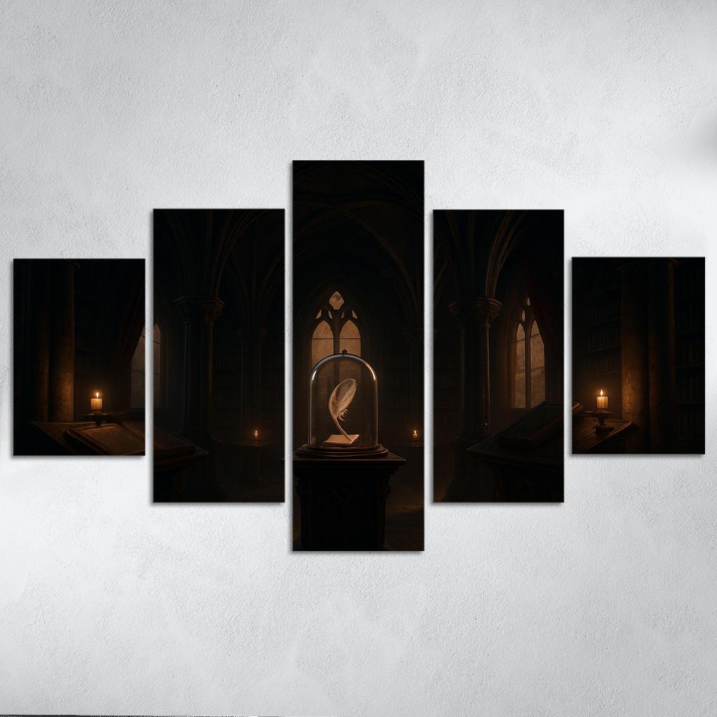 Vesper Reliquary Library premium artwork frames