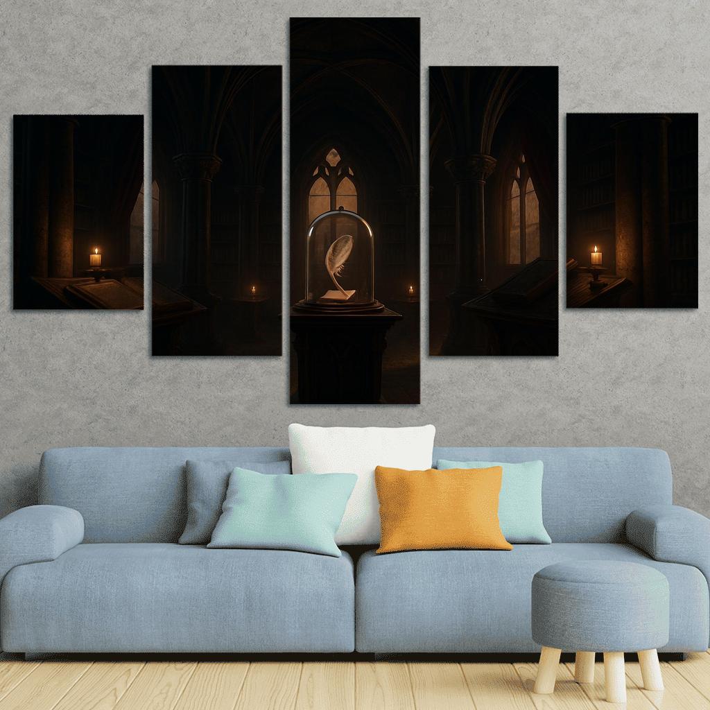 Vesper Reliquary Library premium artwork frames