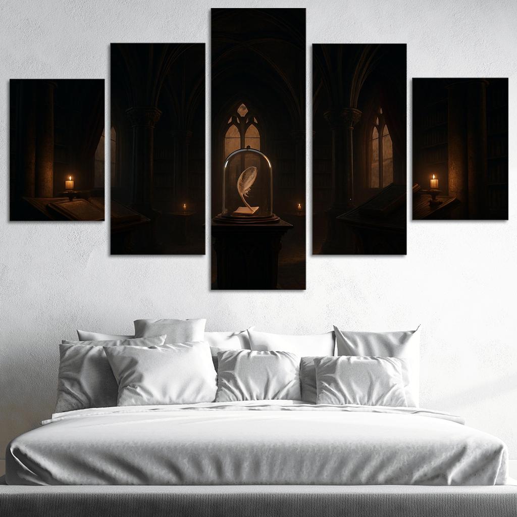 Vesper Reliquary Library premium artwork frames