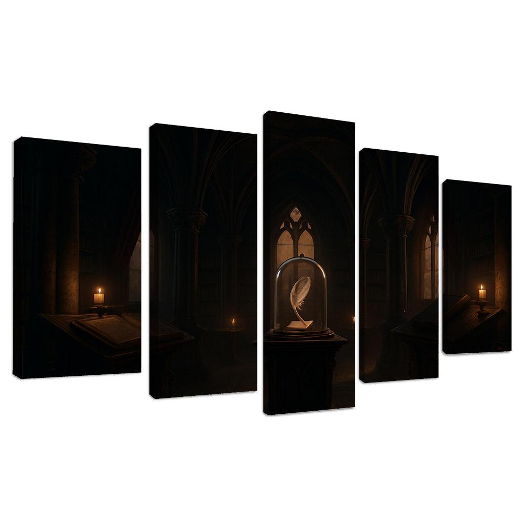 Vesper Reliquary Library premium artwork frames