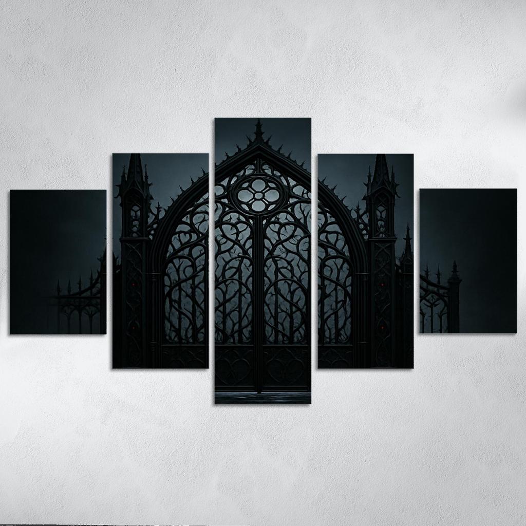 Thorn And Iron Processional Gate canvas paintings frame