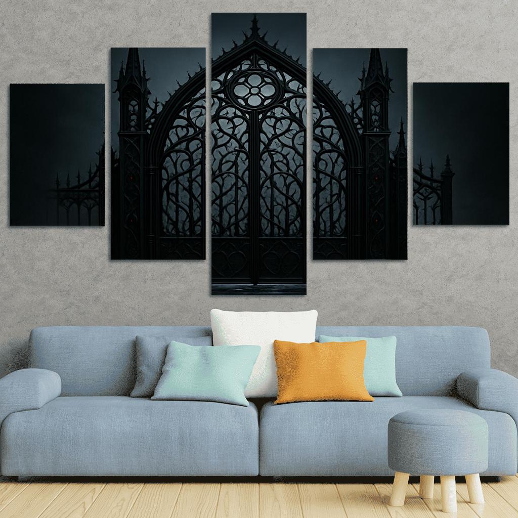 Thorn And Iron Processional Gate canvas paintings frame