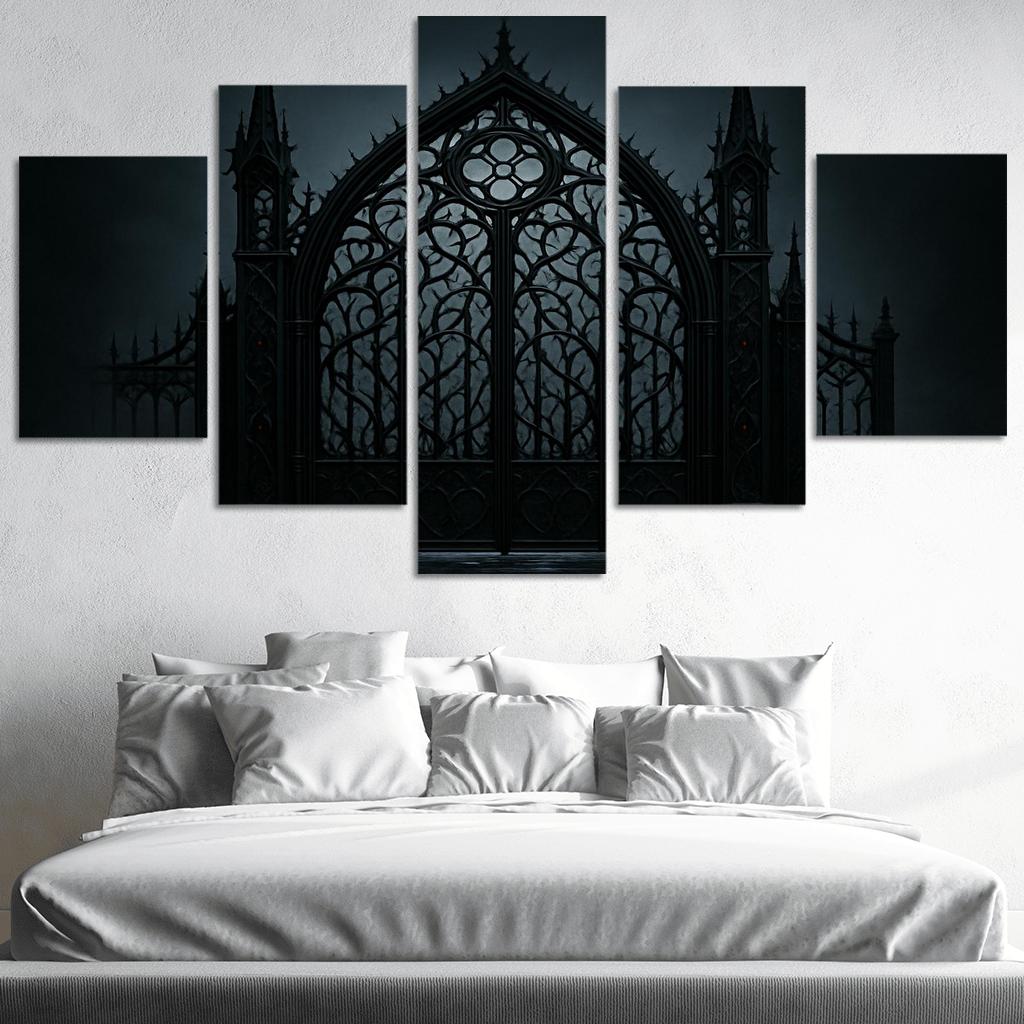 Thorn And Iron Processional Gate canvas paintings frame