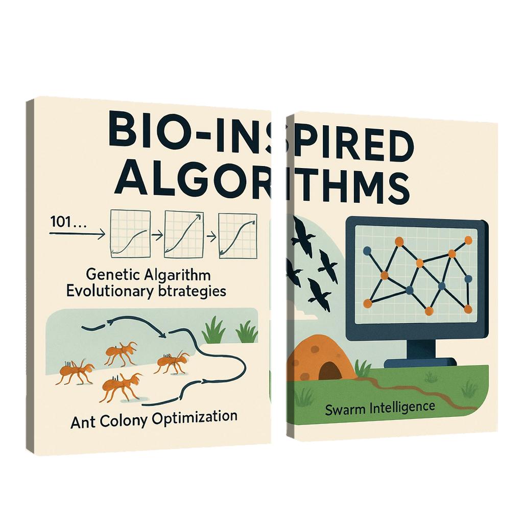 Bio Inspired Algorithms Designing With Evolution Swarms And Ant Colonies premium artwork frames