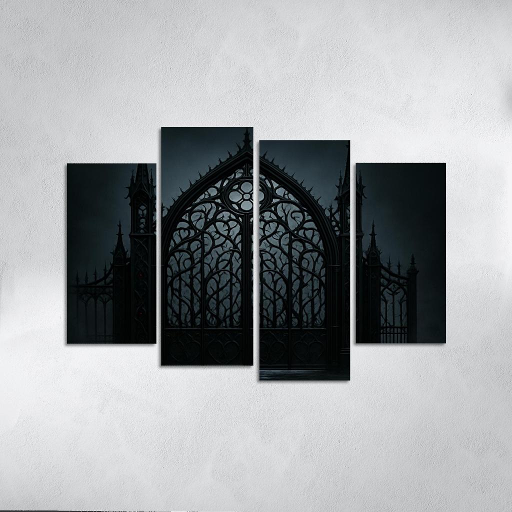 Thorn And Iron Processional Gate canvas paintings frame