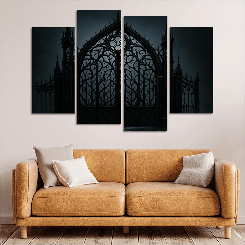 Thorn And Iron Processional Gate canvas paintings frame