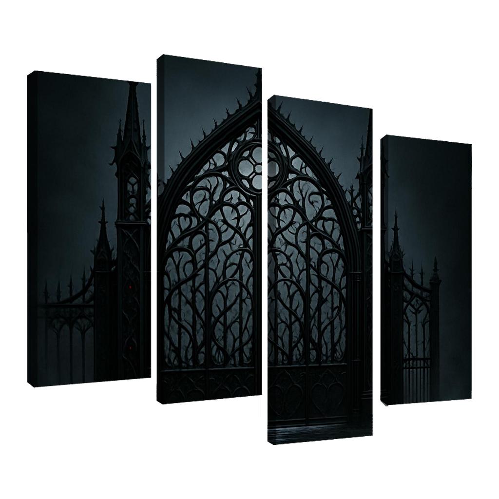 Thorn And Iron Processional Gate canvas paintings frame