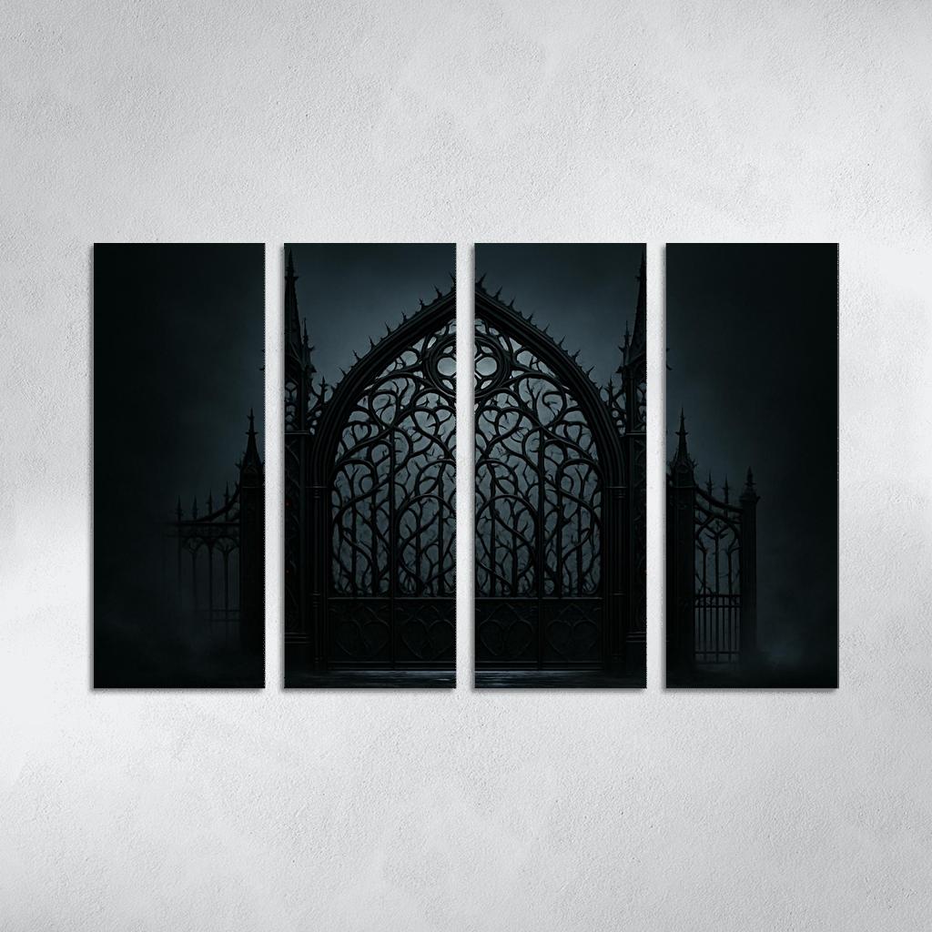 Thorn And Iron Processional Gate canvas paintings frame