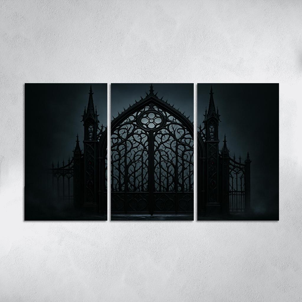 Thorn And Iron Processional Gate canvas paintings frame