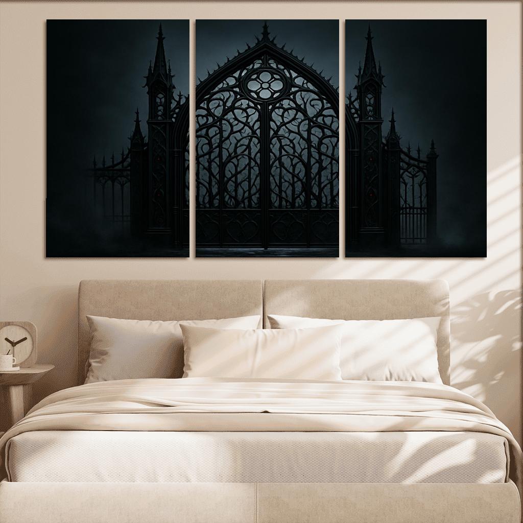 Thorn And Iron Processional Gate canvas paintings frame