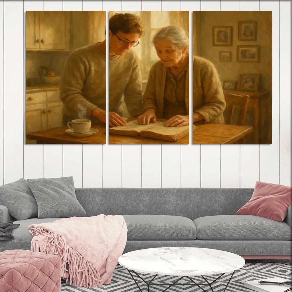 Where Her Hands Once Held Mine one-piece frames