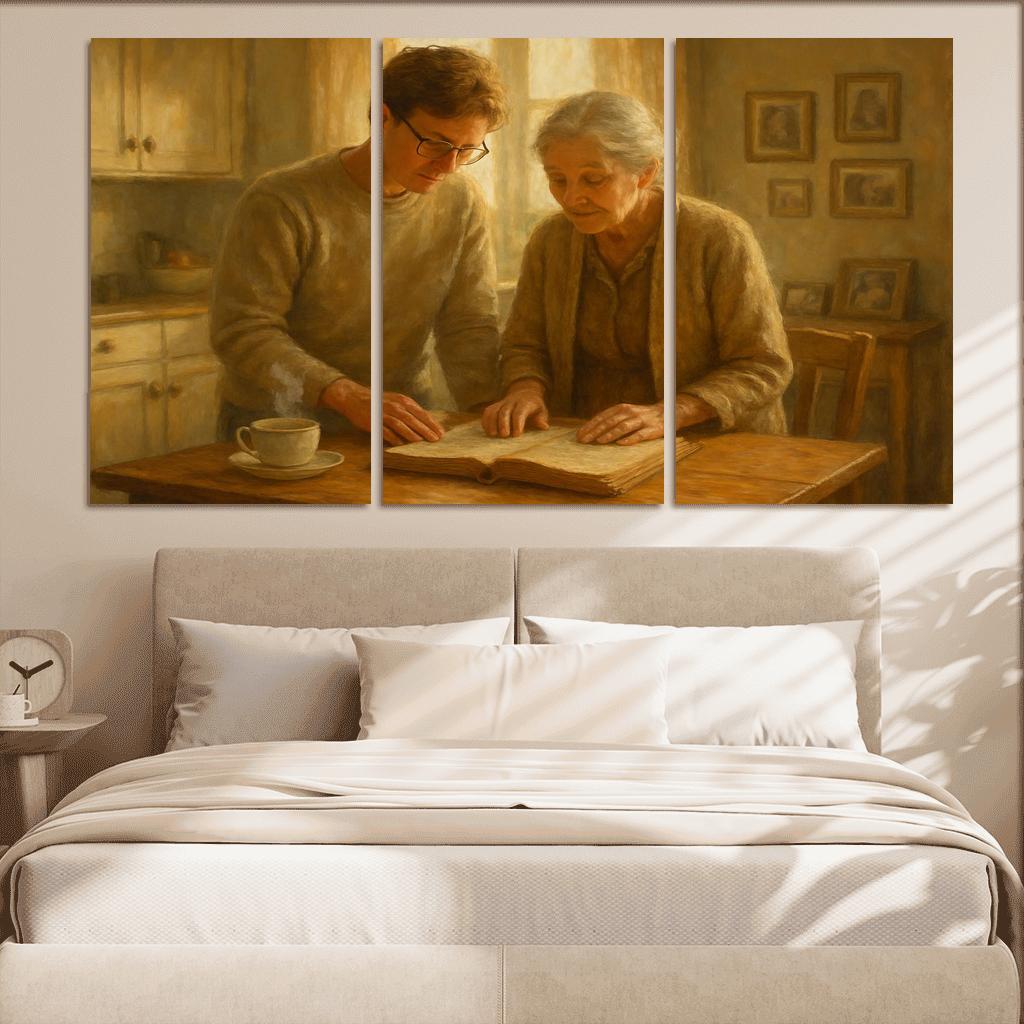 Where Her Hands Once Held Mine one-piece frames