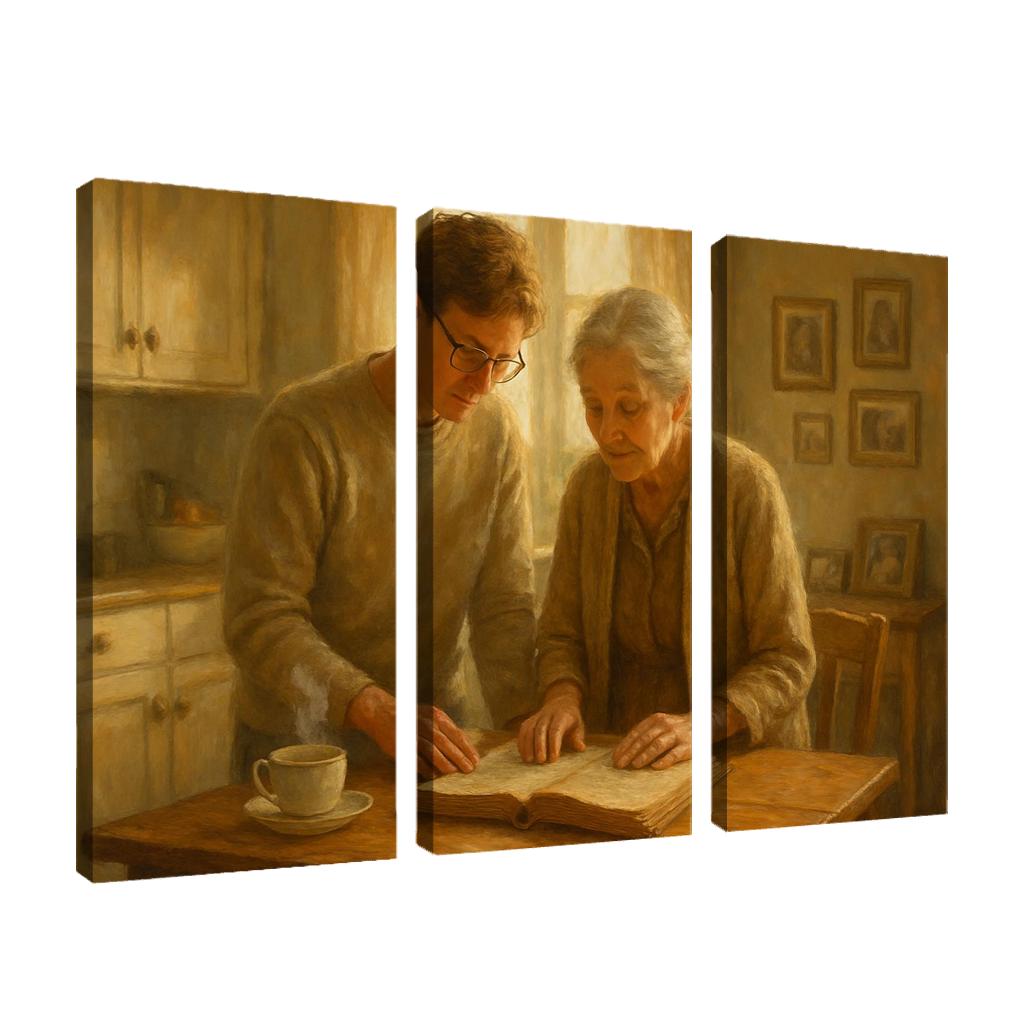 Where Her Hands Once Held Mine one-piece frames