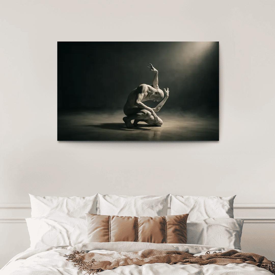 Butoh Reverie The Japanese Dance Of Shadows And Transformation custom paintings frame