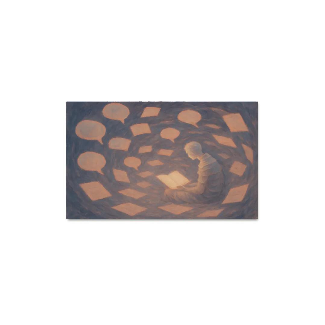 The Archive Of Unlived Conversations premium artwork frames