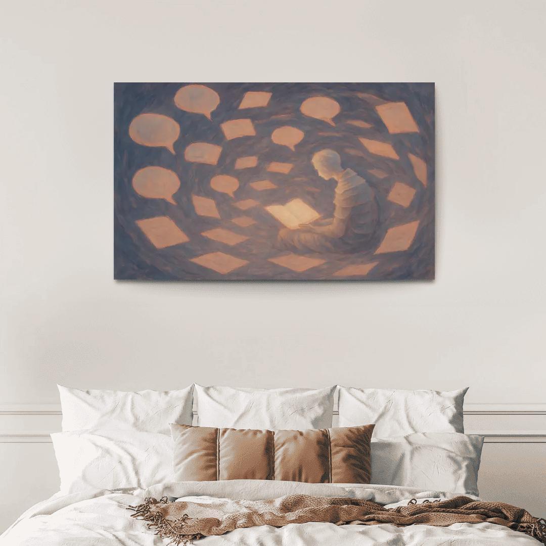 The Archive Of Unlived Conversations premium artwork frames