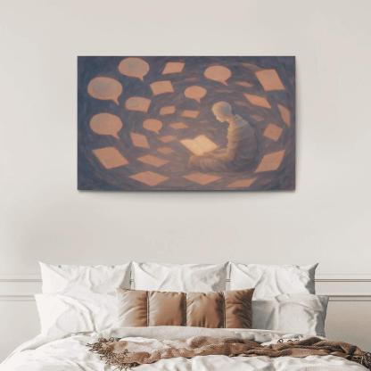 The Archive Of Unlived Conversations premium artwork frames