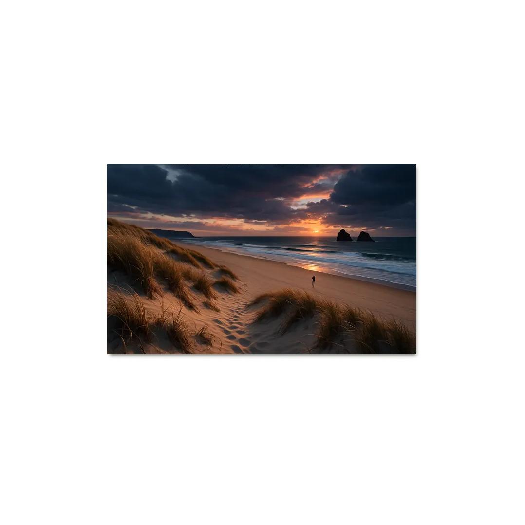 Sandwood Bay Dunes And Atlantic Sunset canvas paintings frame