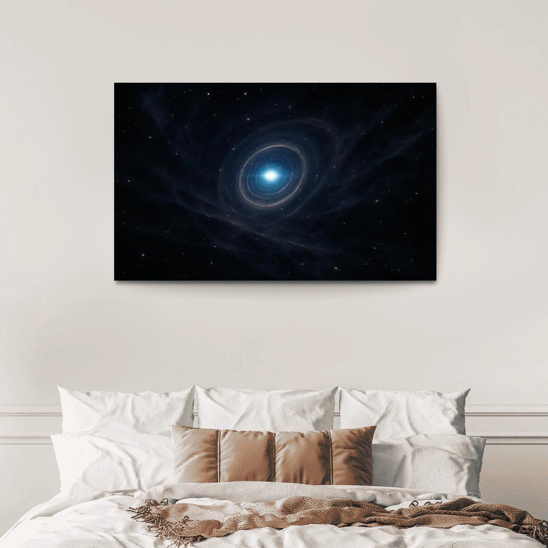 Quasar Light Echo Through Intergalactic Dust wall decor