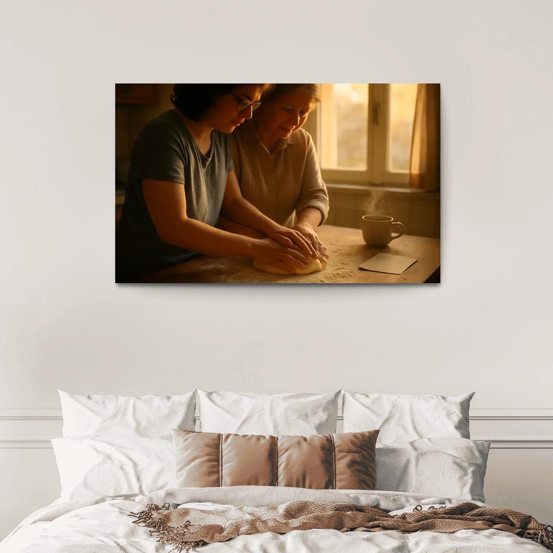 Hands That Taught The Morning modern paintings frame