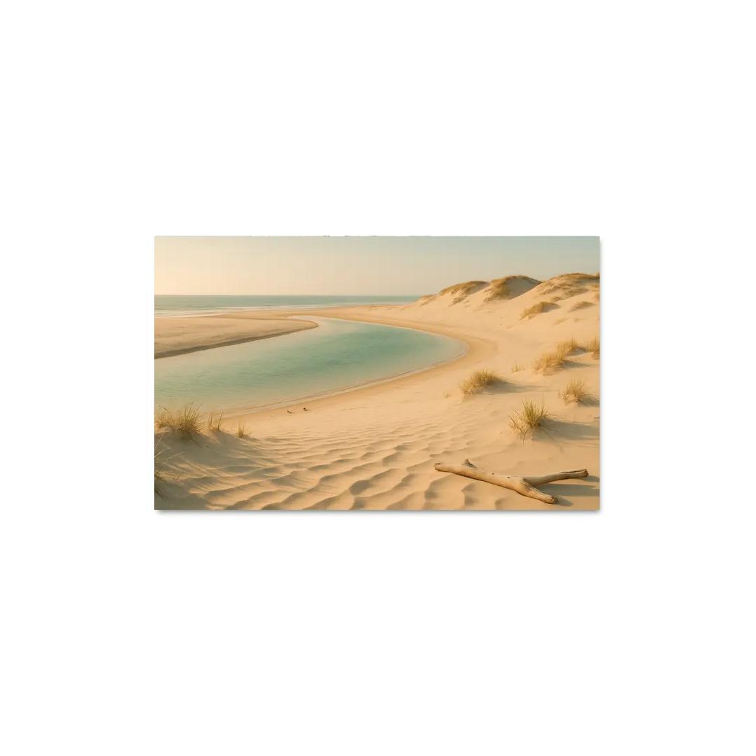 Whispering Dune Lagoon Shore framed paintings